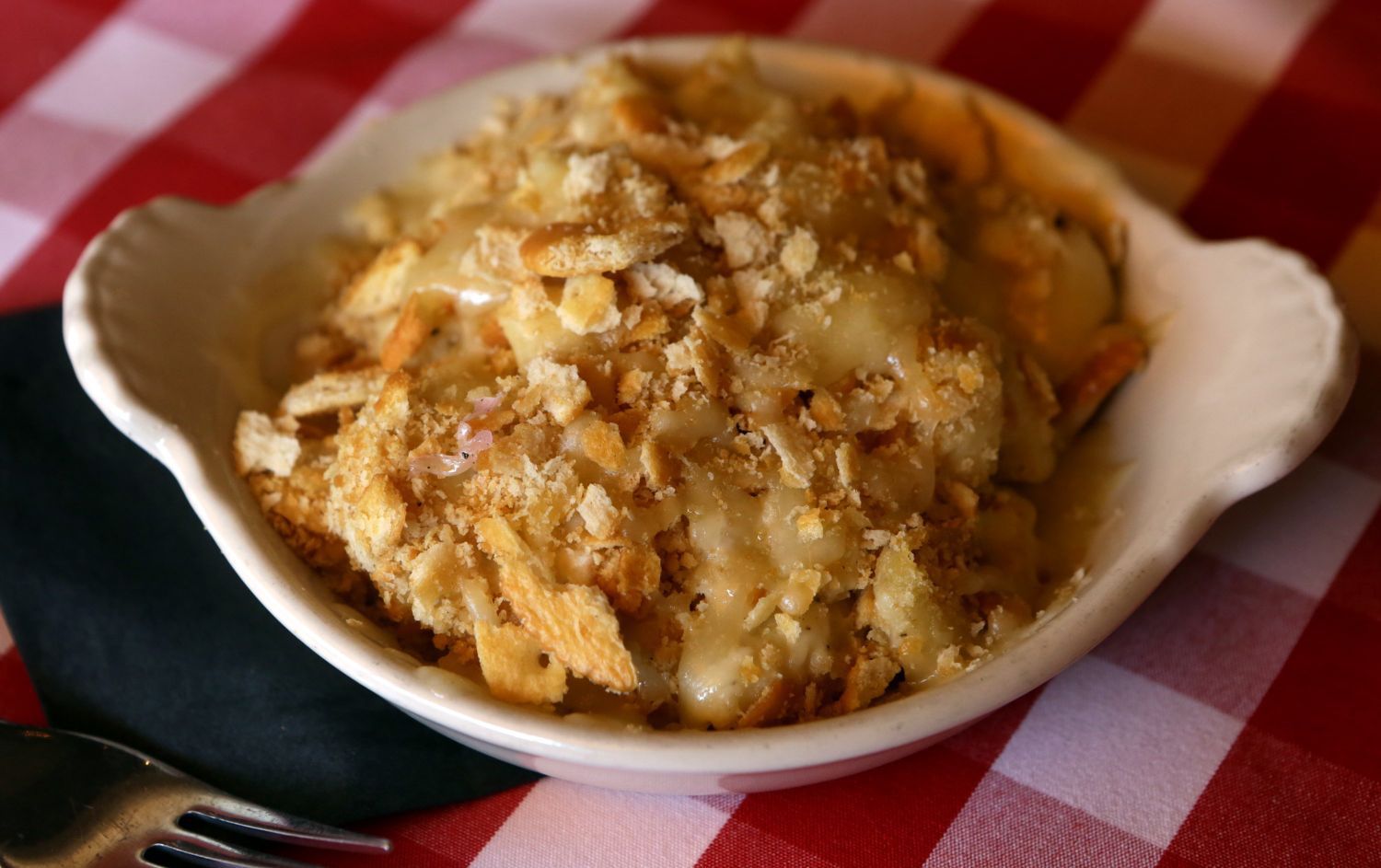 Special Request Recipe: White Cheddar Cracker Mac at Salt + Smoke